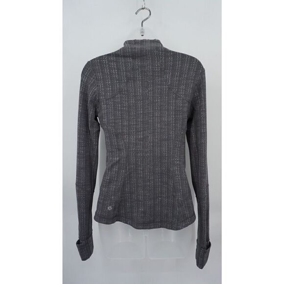 Lululemon Forme Jacket Cuffins Ziggy Wee October Angel Wing Grey Women's Size XS - Picture 6 of 9
